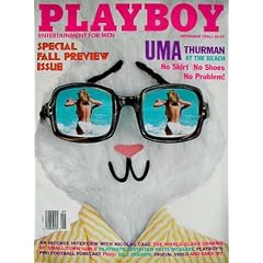Playboy Magazine, Special Fall Preview Issue, Uma Thurman, September 1996