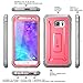 Galaxy S6 Case, SUPCASE Full-body Rugged Holster Case with Built-in Screen Protector for Samsung Galaxy S6 (2015 Release), Unicorn Beetle PRO Series - Retail Package (Pink/Gray)