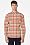 L!VE Long Sleeve Button Down Plaid Woven Shirt