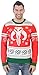 Star Wars Mandalorians Bounty Hunter SNOWFLAKES Ugly Christmas Sweater (Adult 3X-Large)