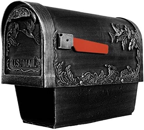 Hummingbird Curbside Mailbox w Paper Tube (Copper)