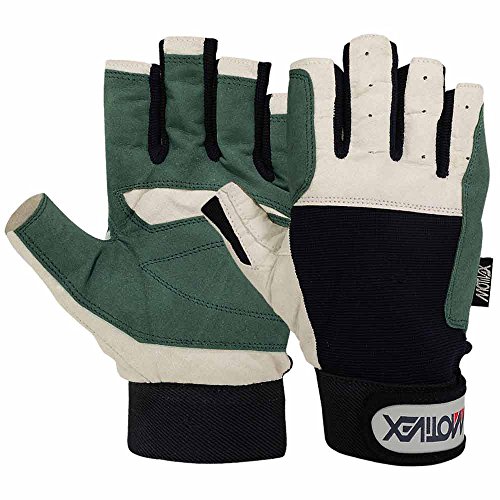 MEN'S SAILING GLOVES WHITE/BLUE