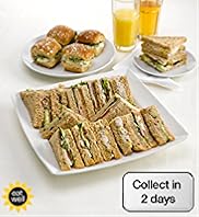 Eat Well Sandwich Roll Platter 20 pieces