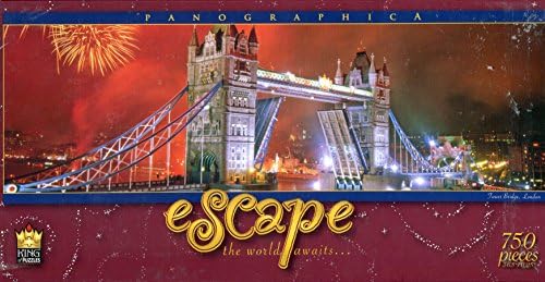 Escape Panographica 750 Piece Jigsaw Puzzle ~ Tower Bridge, London