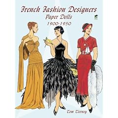 French Fashion Designers Paper Dolls 1900-1950