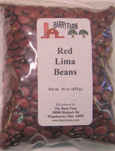 Red Lima Beans, 1 lb. by Barry Farm
