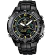 Casio - Black Collection - Edifice EFA Series - Yellow/Green - EFA-132BK-1AV
