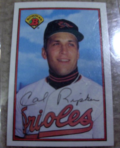1989 Bowman # 9 Cal Ripken Jr Baltimore Orioles Baseball Card