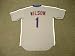 MOOKIE WILSON New York Mets 1987 Majestic Cooperstown Throwback Away Baseball Jersey, 2XL