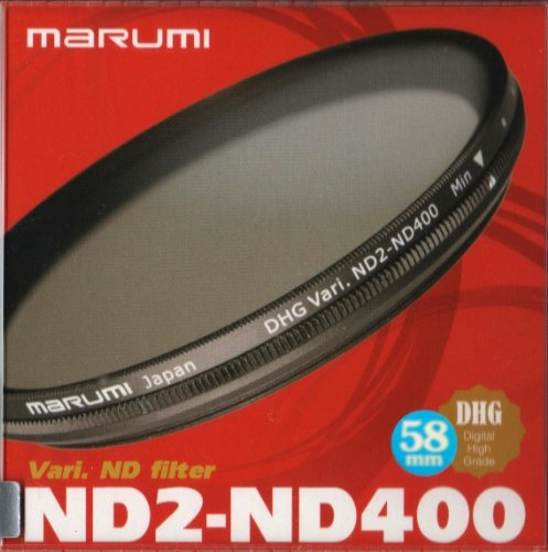 Marumi 58mm 58 DHG Vari ND ND2 to ND400 400 Neutral Density Fader Filter Japan Digital High Grade