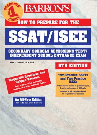cheap How to Prepare for the SSAT/ISEE (Barron's How to Prepare for the SSAT/ISEE)
