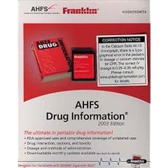 AHFS Drug Information, 2003 Edition