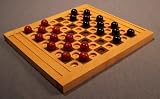 Wooden Marble Game Board - Checkers