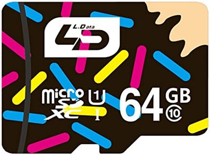 LData Micro SD Card 64GB Class10 Memory Card UHS1 Ultra High Speed