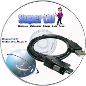 Samsung USB Data Cable Kit a990 a970 a850 a670 a680 a530 VGA1000