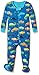 Hatley Baby Boys' Crazy Chameleons Footed Coverall