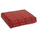 Duro-Med Convoluted Foam Chair Pads with Cover, Plaid