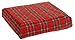 Duro-Med Convoluted Foam Chair Pads with Cover, Plaid