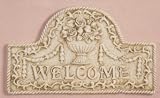 Lawn Ornaments Outdoor Alabastritie  Welcome Wall Plaque