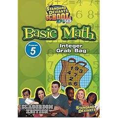 Standard Deviants School - Basic Math, Program 5 - Integer Grab Bag (Classroom Edition)
