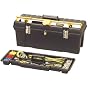 STANLEY 26" TOOLBOX WITH 24" LEVEL