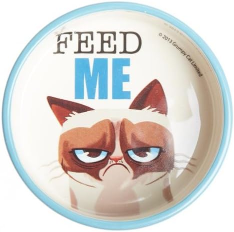Grumpy Cat Food Bowl- " Feed Me"