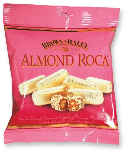 Almond Roca Hanging Bag (4 oz) by Brown & Haley