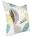 BLUETTEK Leaf Decorative Pillow Covers 18