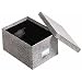 Globe-Weis Index Card Storage Box, 5x8 Inches, Black, (95 BLA)
