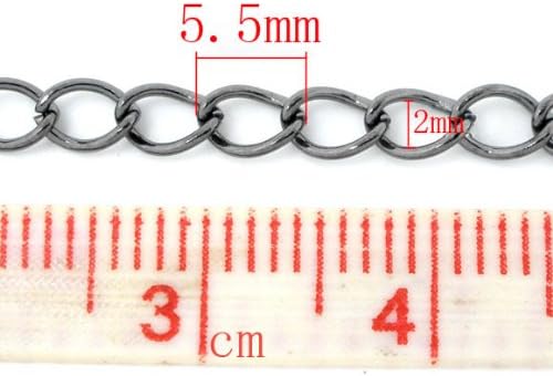 200 Pieces - 4mm Jump Rings - Black - 21 Gauge