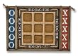 Melissa & Doug Classic Wooden Tic-Tac-Toe Game Board