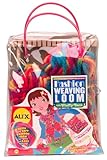 Alex  10"  Wooden Fashion Weaving Loom in a Plastic Carry Tote