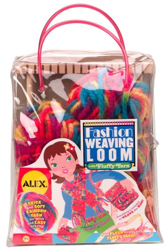 Alex 10 Wooden Fashion Weaving Loom in a Plastic Carry Tote 51GHDTGXV3L Alex 10 Wooden Fashion Weaving Loom in a Plastic Carry Tote
