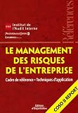 Revue Editions d'Organisation  / Le management des risques de l'entreprise : Cadre de référence - Techniques d'application