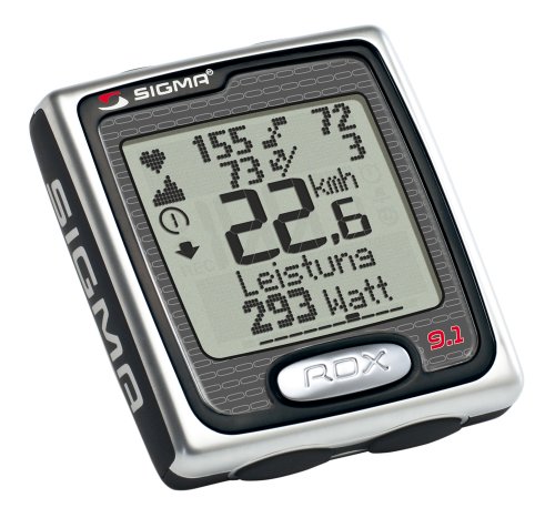 SIGMA Fahrradcomputer ROX 9.1, schwarz, 09171