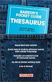 A Pocket Guide Thesaurus (Barrons Pocket Guides)