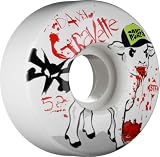 Bones Wheels "David Gravette Baby Lamb"  Street Tech Formula Skateboard Wheels (Set of 4) Multiple Sizes