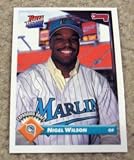 1993 Donruss Nigel Wilson # 737 MLB Baseball Rated Rookie Card