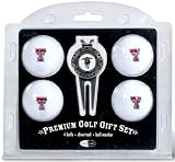Texas Tech 4 Ball/Marker/Divot Tool Gift Set