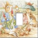 Beatrix Potter Peter with Carrot Switch Cover