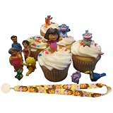 Dora Explorer Family Friends Birthday Cake Cupcake Toppers Decorations Favors  11 Figures Dora Lanyard