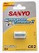 Sanyo Advanced Lithium II Camera Batteries Size CR2 (1 Box of 10)