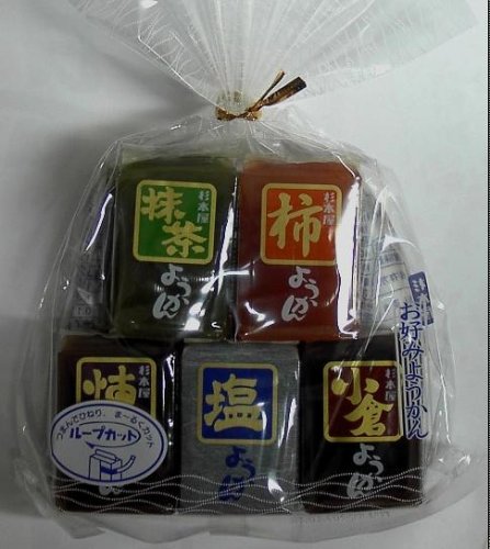 Sugimotoya Okonomi Yokan - Tranditional Japanese Sweet Bean Paste Jelly Cookie Cakes - 5... by Sugimotoya