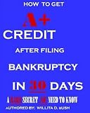 How To Get A+ Credit After Filing Bankruptcy In 30 Days (A Rare Secret You Need To Know) (Bankruptcy Recovery)