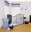 ROCKETS- 4 PC CRIB SET - BABY BEDDING SETS