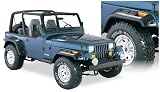 Bushwacker 10909-07 Jeep Cut-Out Fender Flare - Set of 4