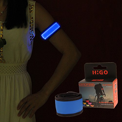 Higo led armband - running gear led slap bracelet sports event wr…