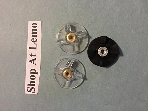 Magic Bullet 2 Top Gear (Clear Plastic) and 1 Rubber (Black)