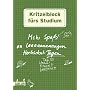 Kritzelblock f�s Studium: Mehr Spa� an laaaaaaangen Hochschul-Tagen