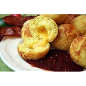 Jalapeno Corn Aebleskiver Mix--Puff Pancake (2 lb mix)